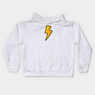 Cute Lightning Bolt Doodle Kids Hoodie